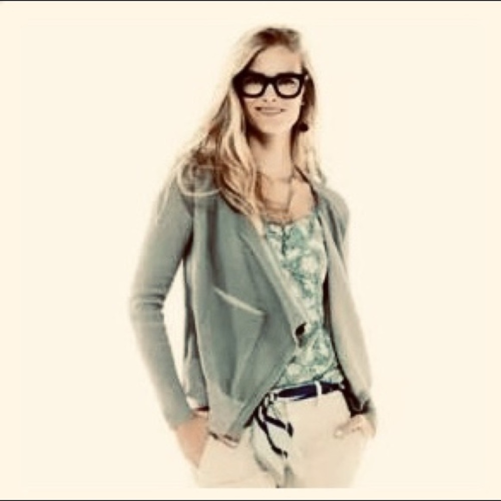 CAbi Sage Waterfall sweater 100% cotton